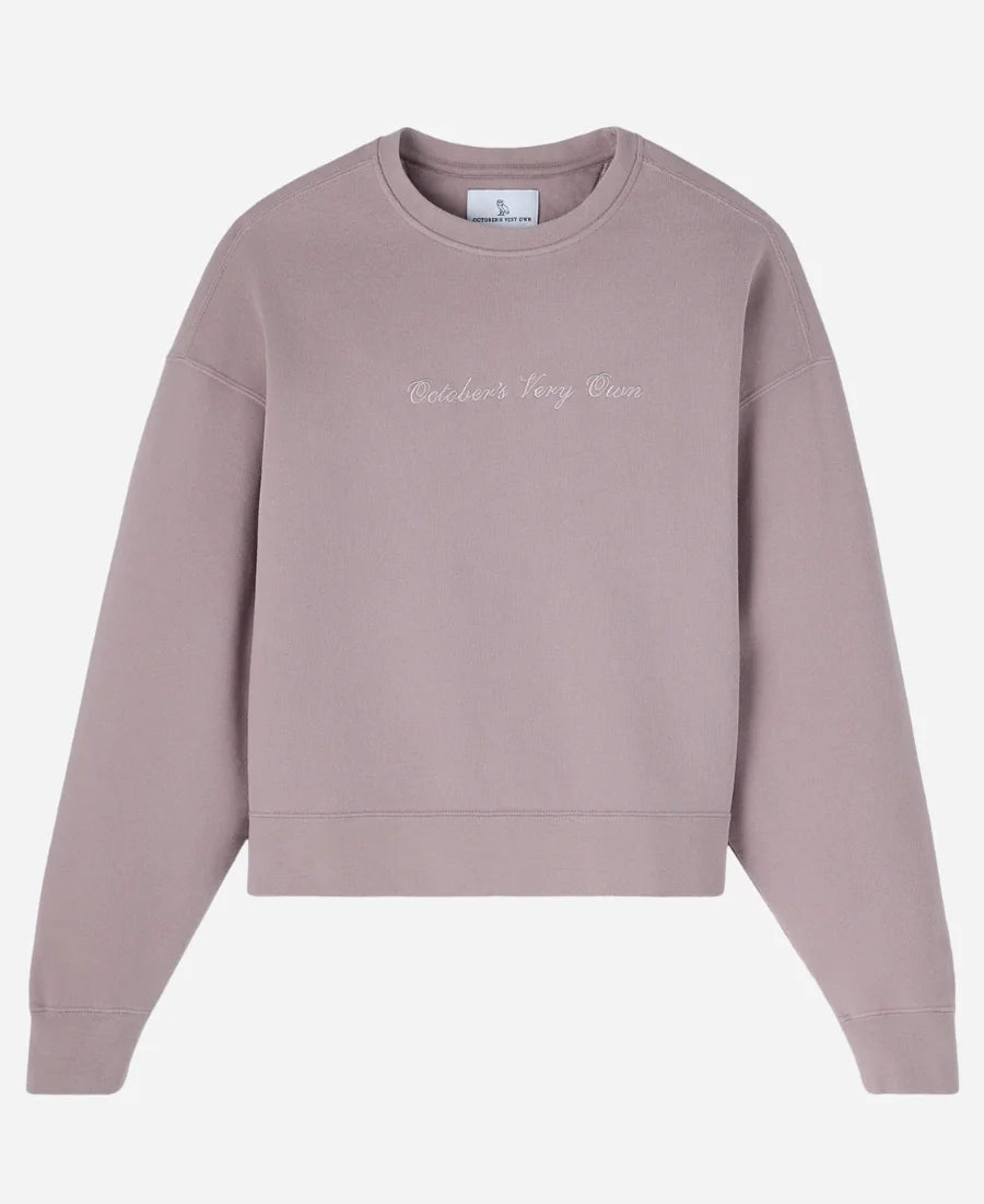 OVO Script Fleece Crewneck Sweatshirt