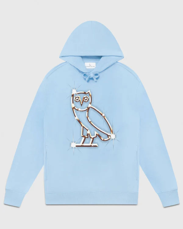OVOBlingHoodiesskyblue