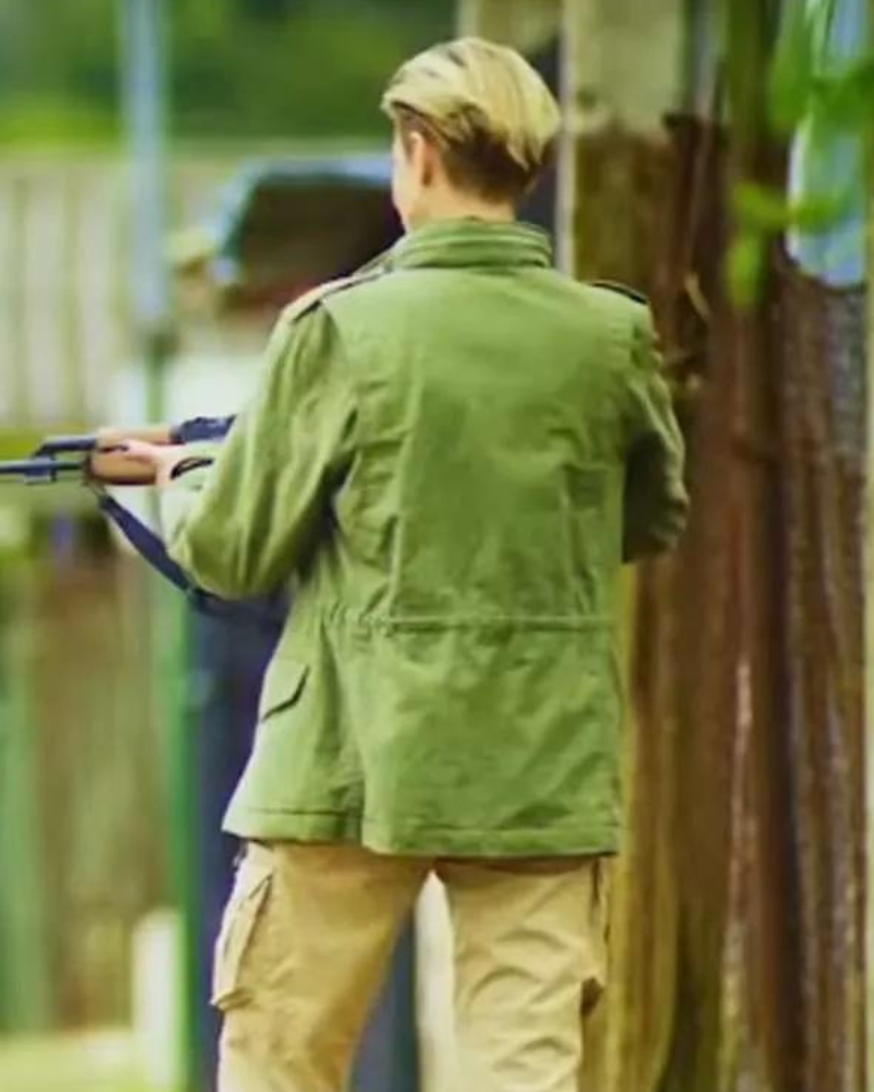 Oksana Orlan Dominique 2024 Green Jacket