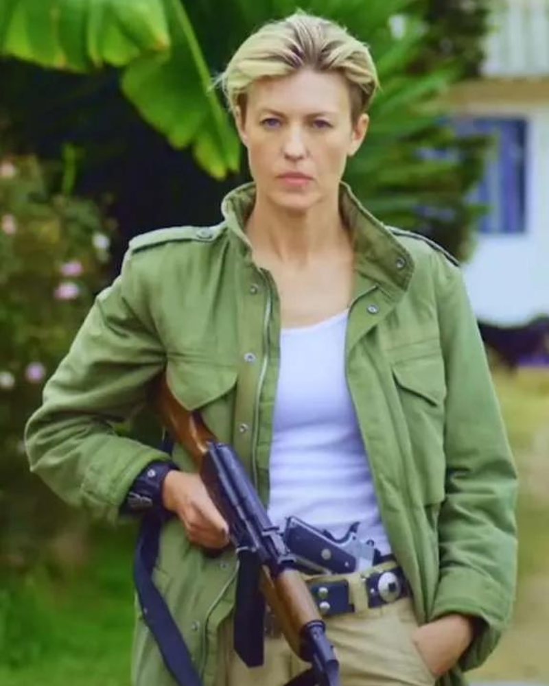 Oksana Orlan Dominique 2024 Green Jacket