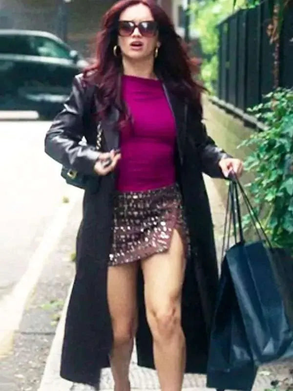 Dallas Jackets - The Girlfriend Olivia Cooke Leather Coat