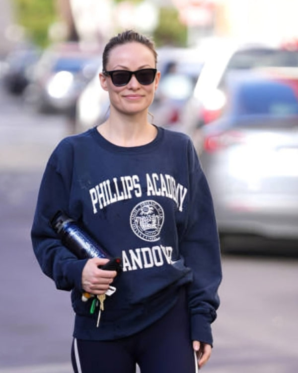 Olivia Wilde LA Blue Sweatshirt