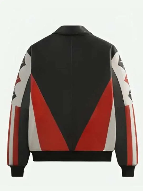 Kevin Durant Olympic Black Leather Jacket