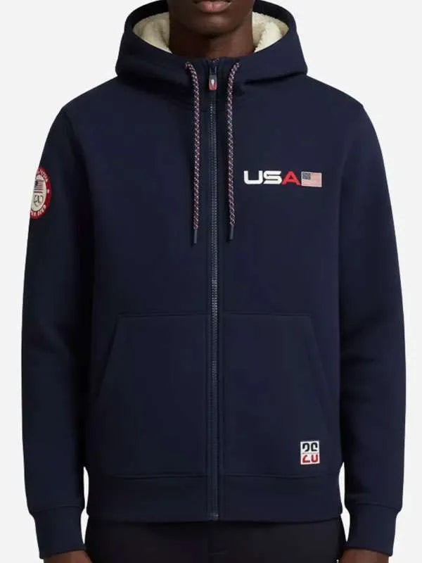 Dallas Jackets - Team USA Winter Olympics 2026 Blue Hoodie