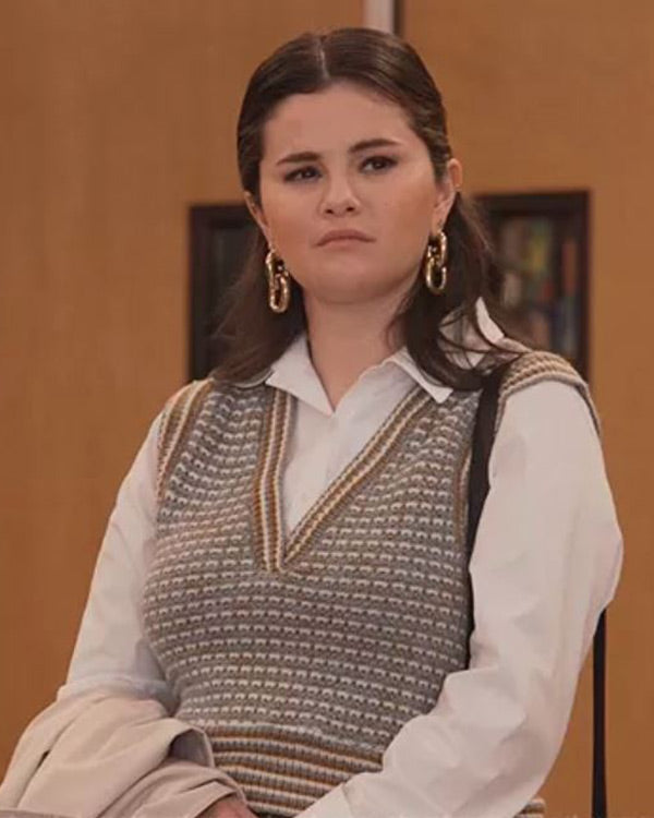 Only Murders In The Building S03 Selena Gomez Knit Vest