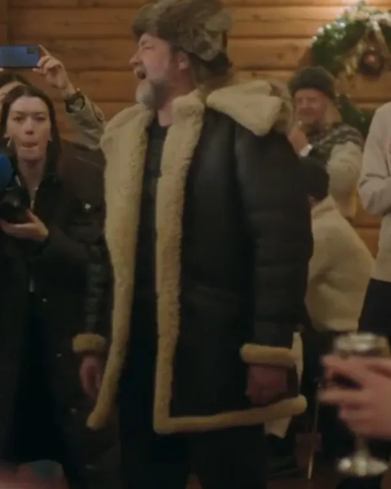 Páll Sigþór Pálsson The Finnish Line Shearling Leather Jacket
