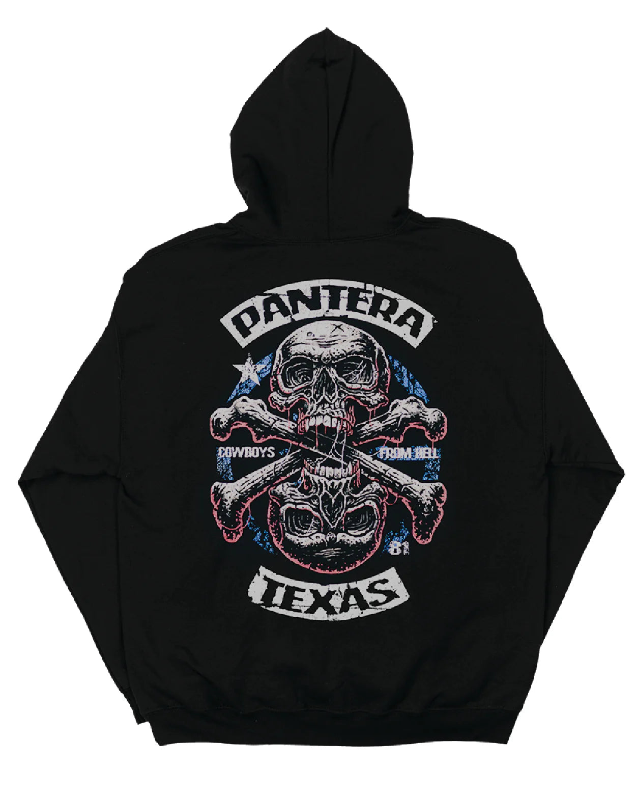 Pantera 25th Anniversary Cowboys Hoodie