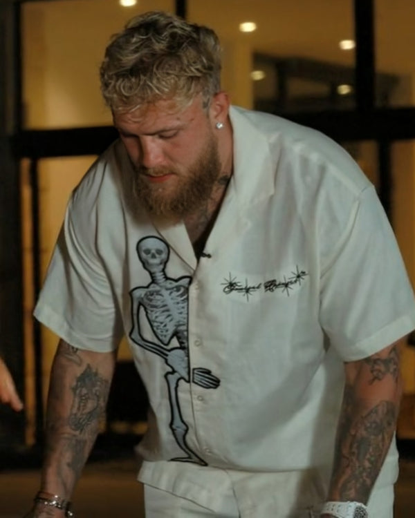 Paul American Jake Paul White Shirt