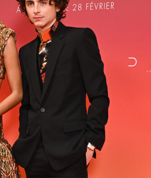 Paul Atreides Dune Part Two Black Blazer