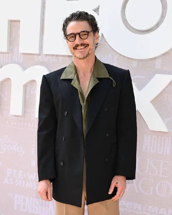 Pedro Pascal HBO Max Emmy Nominee Celebration Black Blazer