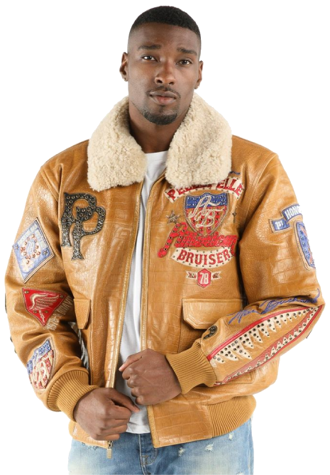 Pelle Pelle American Bruiser Jacket Mustard