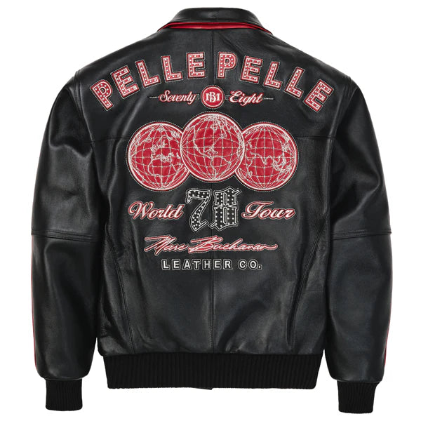 Pelle Pelle World Tour Plush Leather Jacket