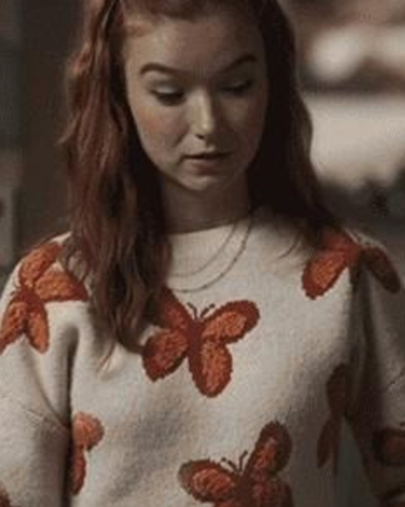 Happy Howlidays 2024 Cassandra Sawtell Butterfly Sweater
