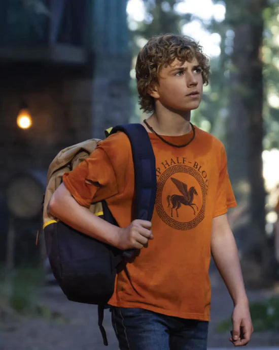 Dallas Jackets - Percy Jackson And The Olympians Walker Scobell Printed T-Shirt