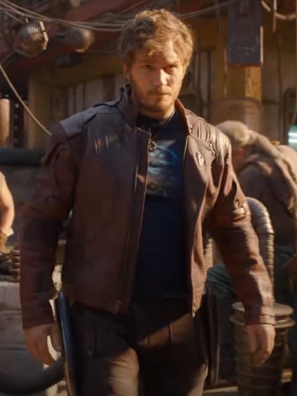 Guardians of the Galaxy Holiday Special Star Lord Jacket