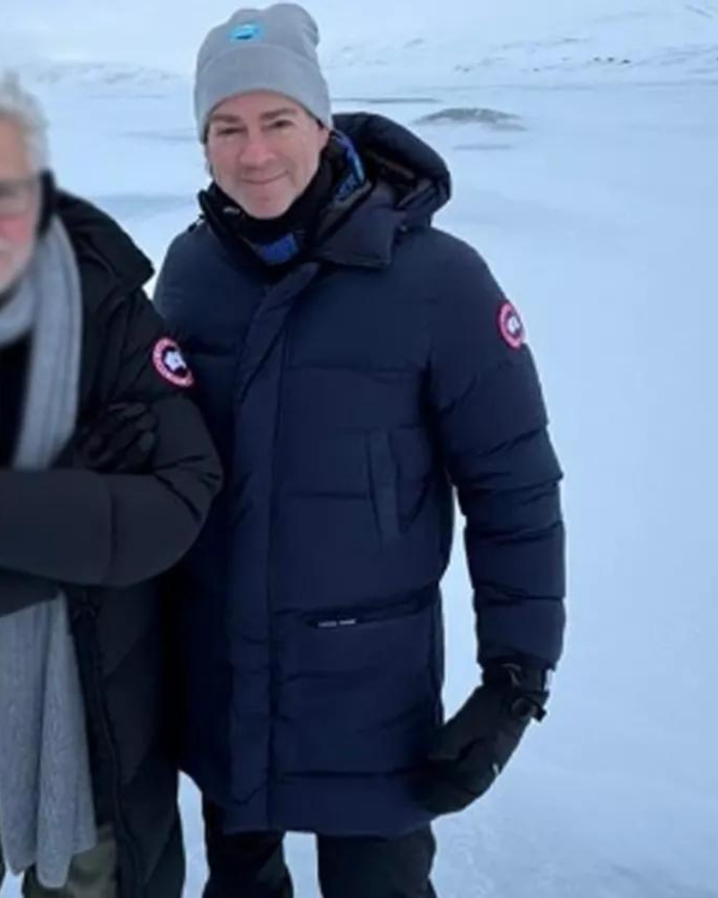 Superman 2025 Peter Safran Puffer Coat