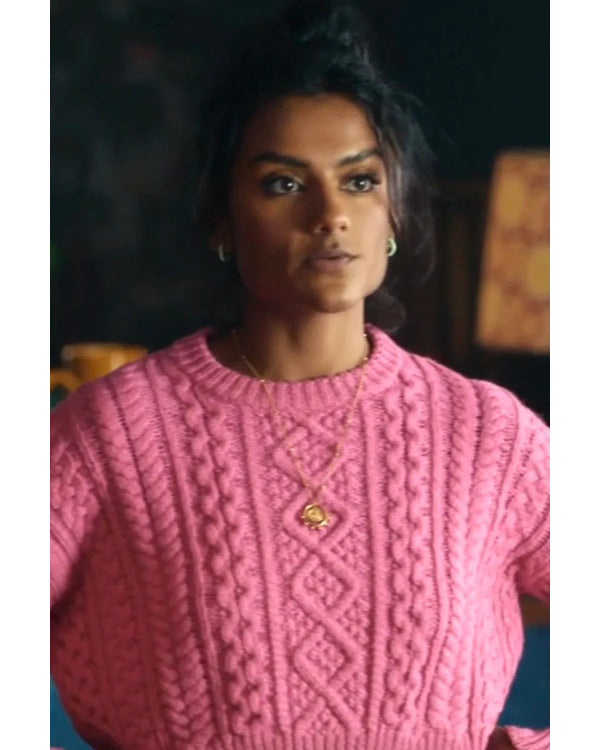 Picture This 2025 Simone Ashley Pink Sweater