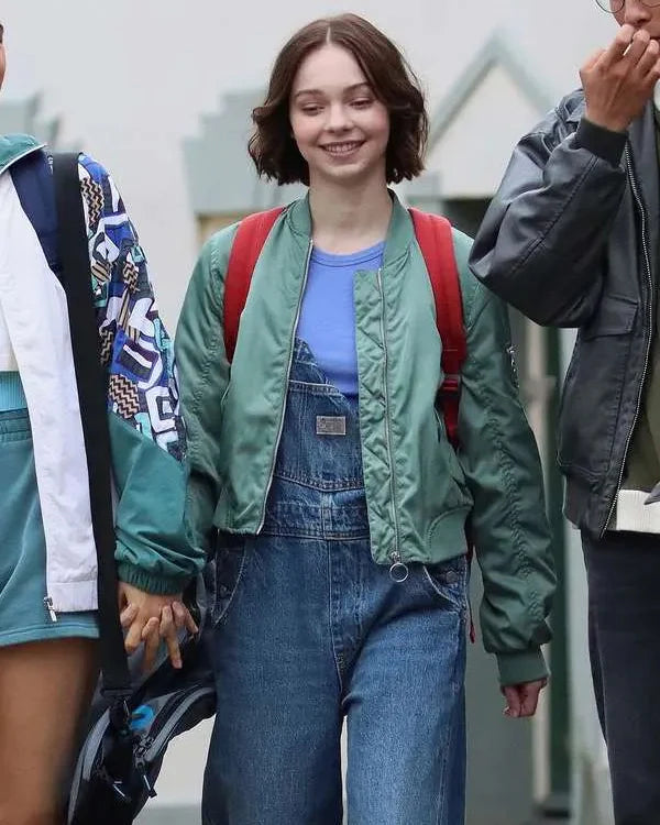 Pip Fitz-Amobi A Good Girl’s Guide to Murder Bomber Jacket