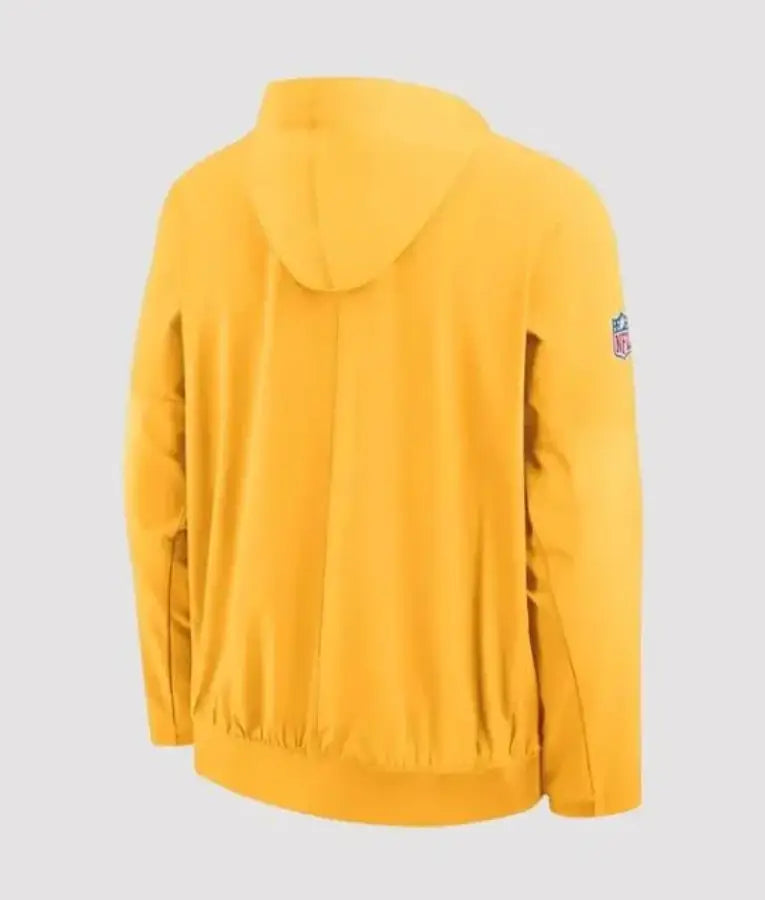 Pittsburgh Steelers Anorak Half-Zip Yellow Hoodie