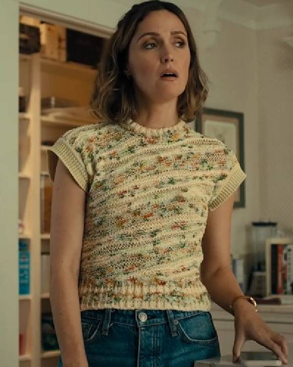 Platonic Rose Byrne Crop Sweater