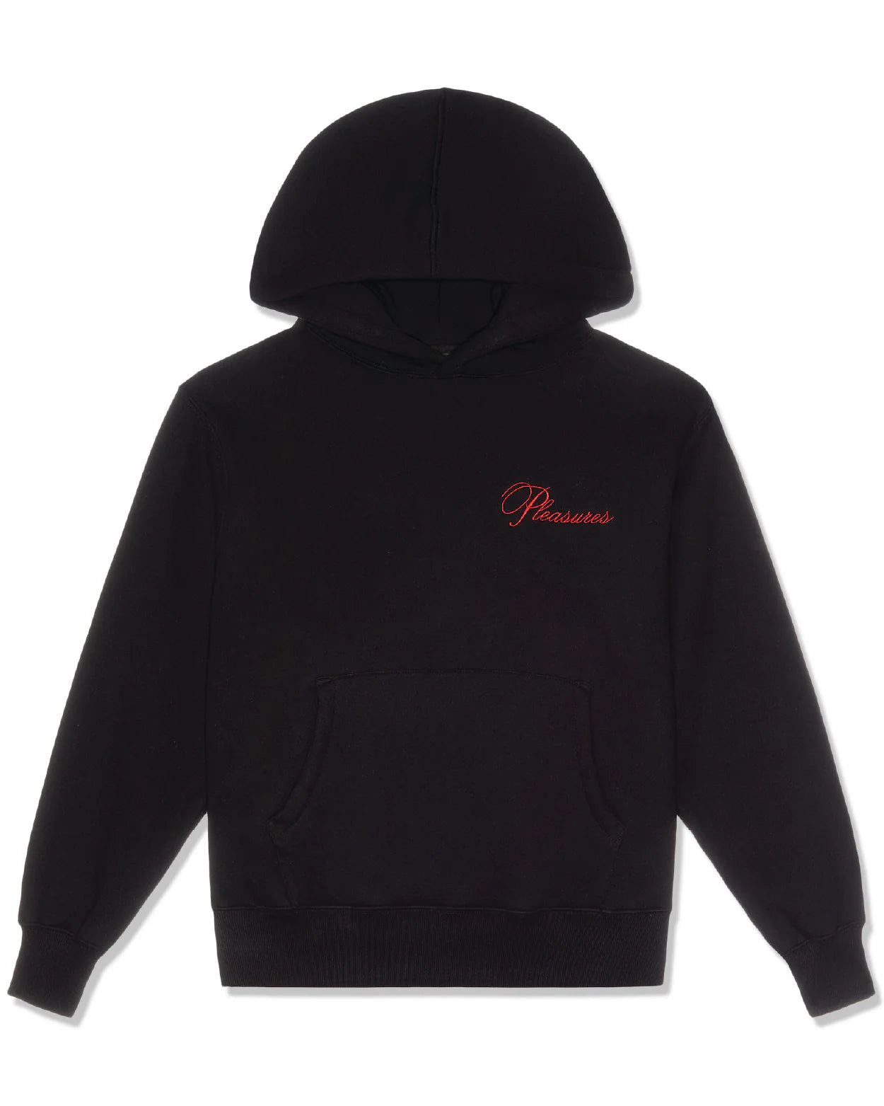 PleasuresCafeHoodiesblack