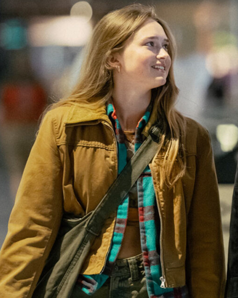 PoppyTvSeriesTheAgency2024IndiaFowlerBrownJacket
