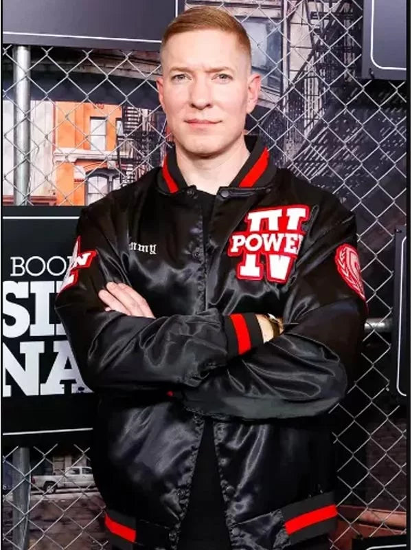 Power Book IV Force Joseph Sikora Black Varsity Jacket