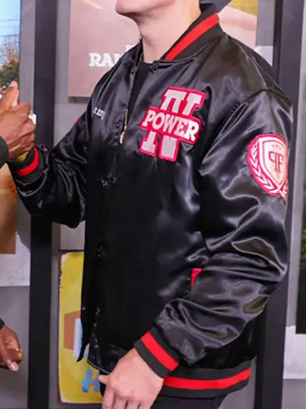 Power Book IV Force Joseph Sikora Black Varsity Jacket