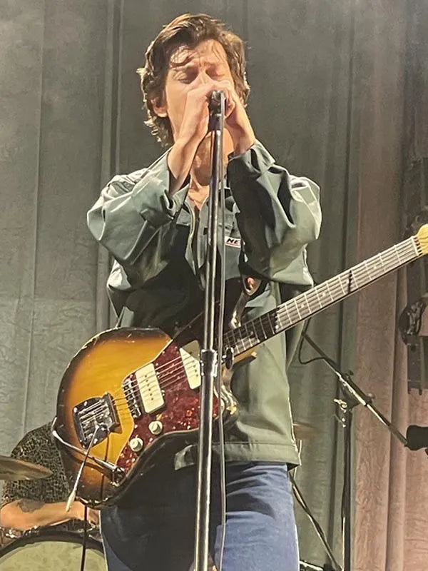 Primavera Sound La Alex Turner Green Jacket