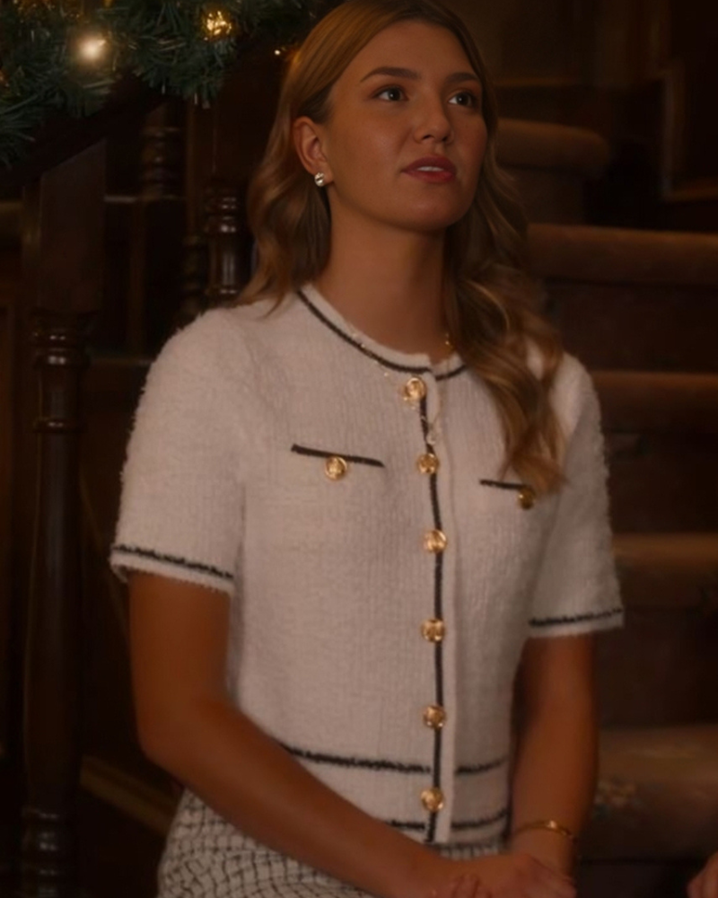 PrivatePrincessChristmas2024AliSkovbyeWhiteCardigan