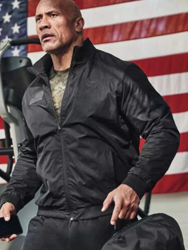 Project Rock X Freedom Dwayne Johnson Bomber Jacket