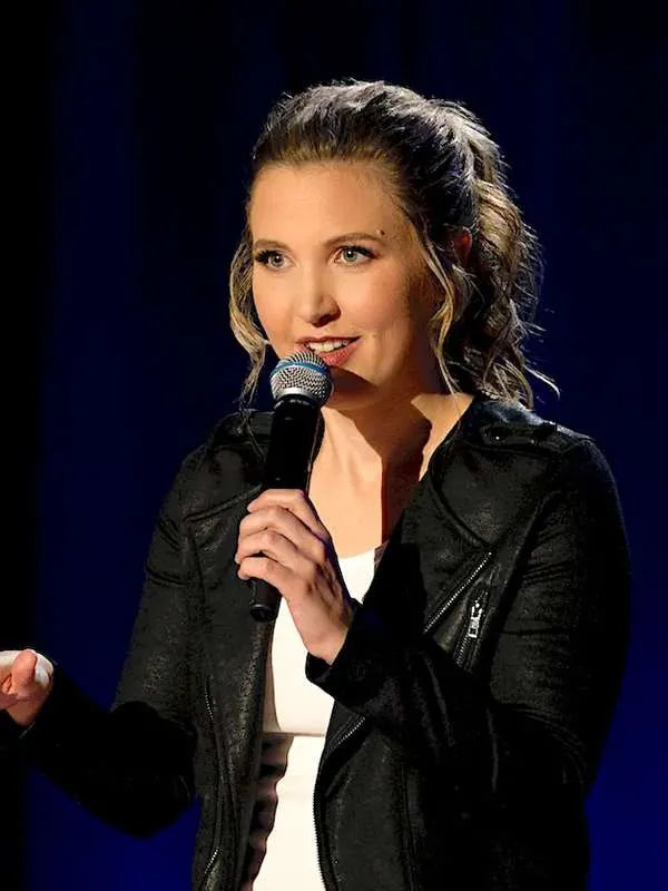 Taylor Tomlinson Quarter-life Crisis Black Leather Jacket