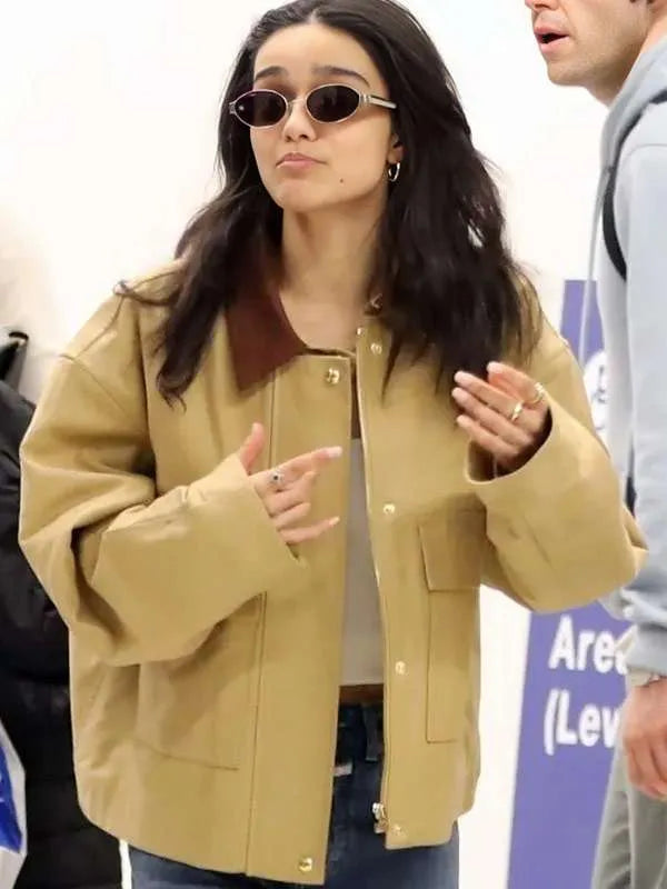 Rachel Zegler Brown Jacket