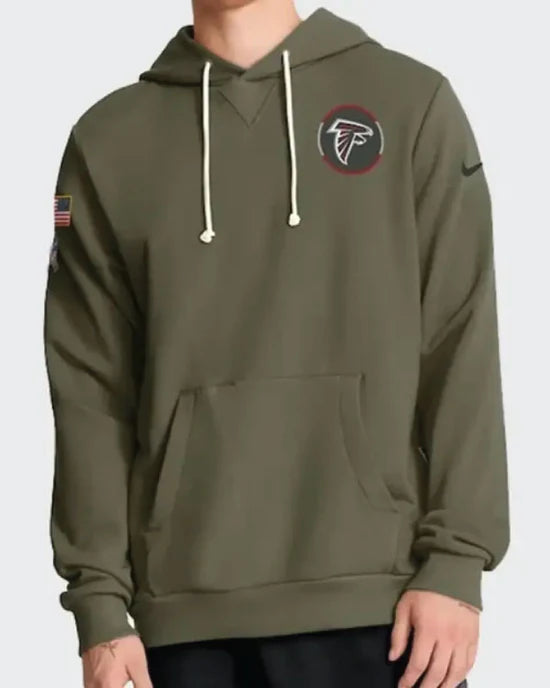 Dallas Jackets - Raheem Morris Atlanta Falcons 2025 Salute to Service Hoodie