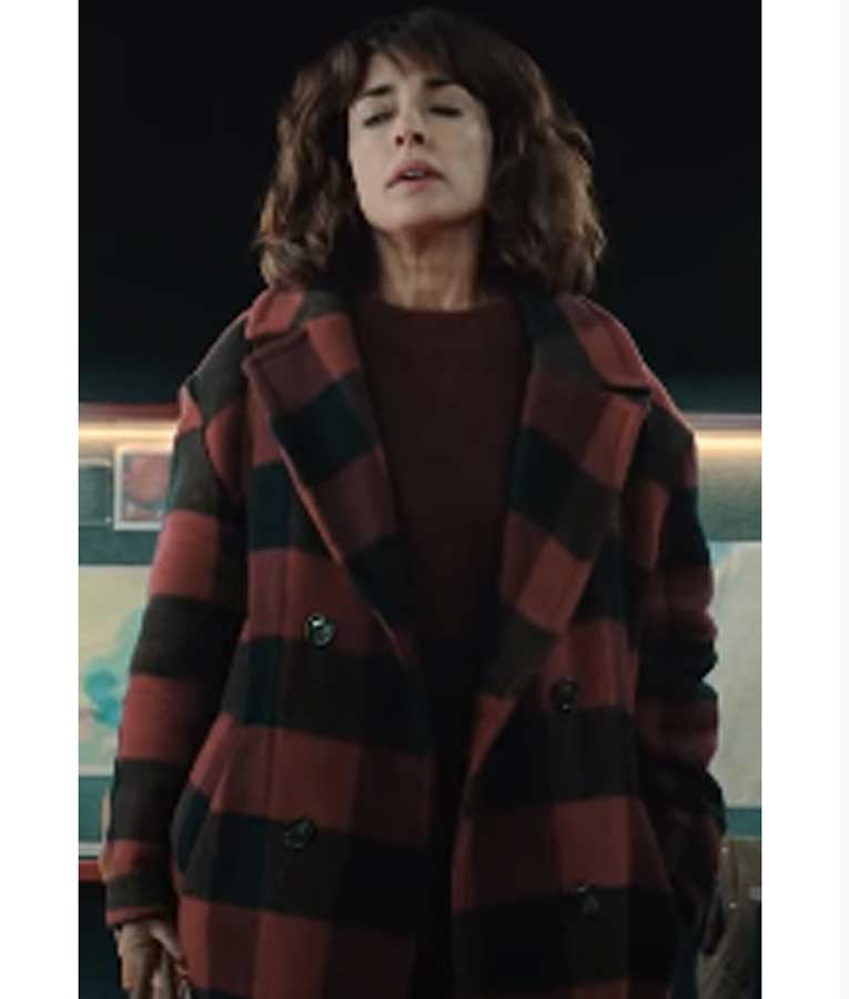 Raquel The Mess You Leave Behind Plaid Coat
