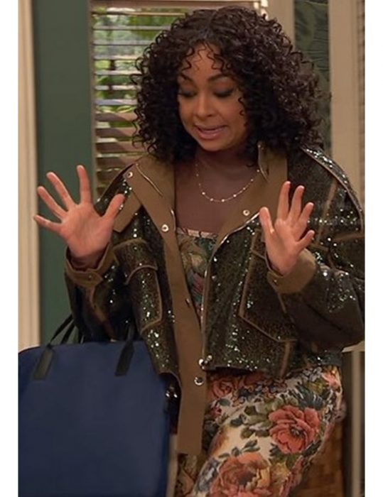 Raven’s Home S06 Raven Symone Sequin Jacket
