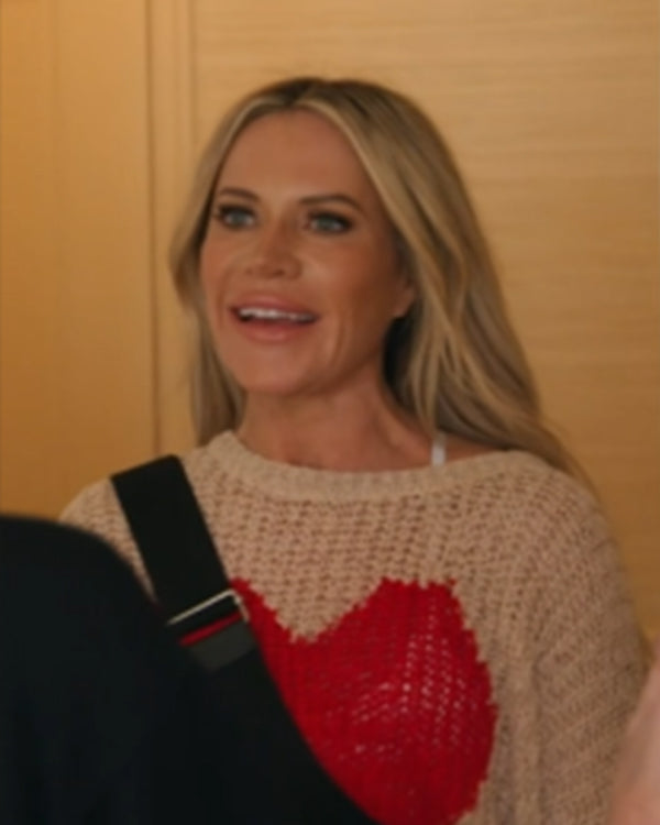 Real Housewives Of OC Jennifer Pedranti Heart Knitted Jumper