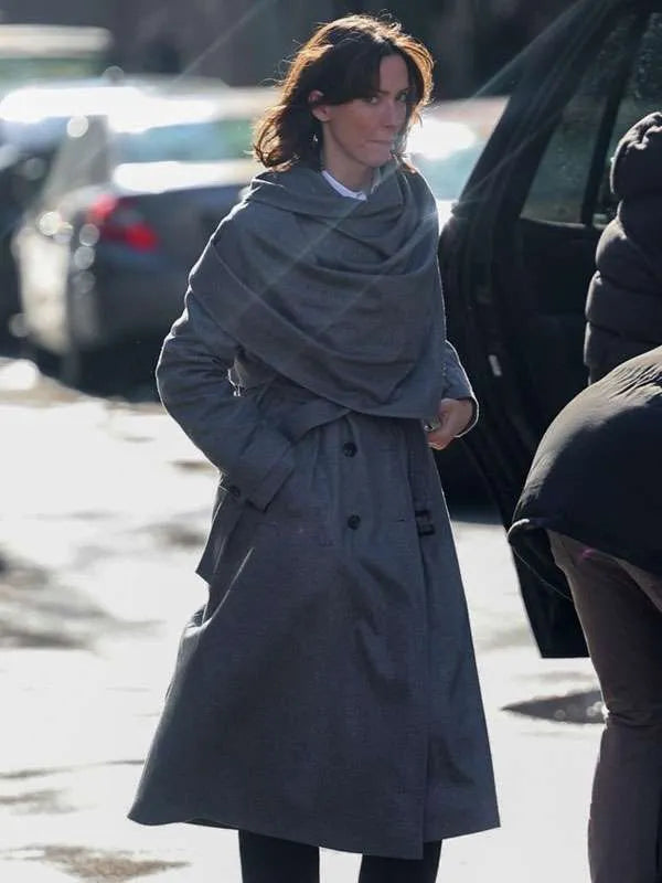 Dallas Jackets - Rebecca Hall The Beauty 2026 Grey Coat