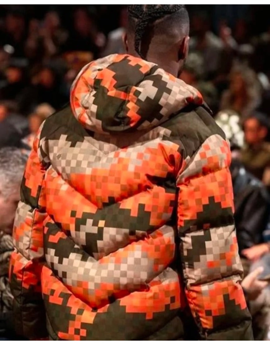 Pharrell Williams Printed Puffer Jacket