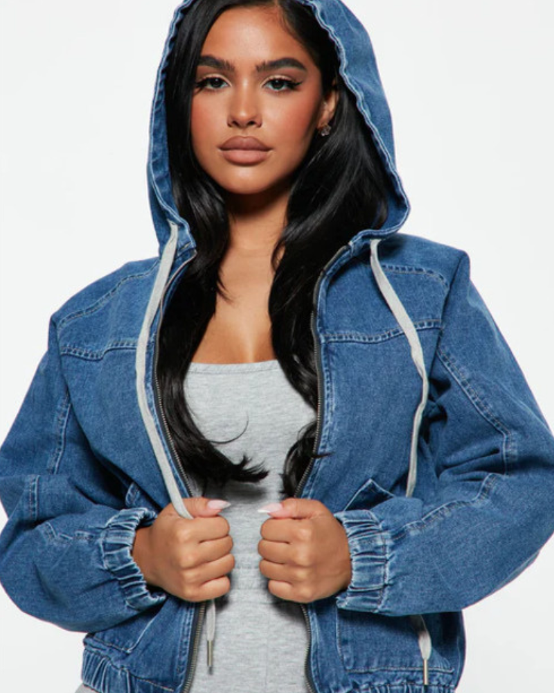 ResurrectedRides2024LaceyBlairHoodedDenimJackets