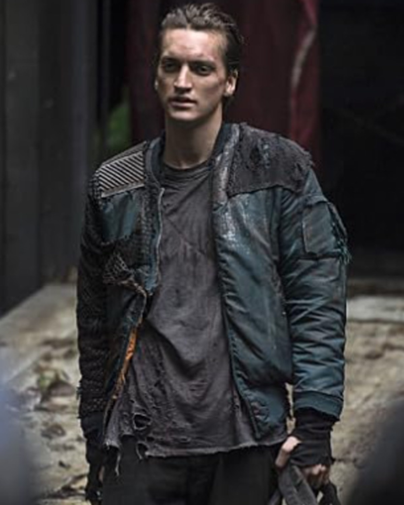 John Murphy The 100 Black Bomber Jacket