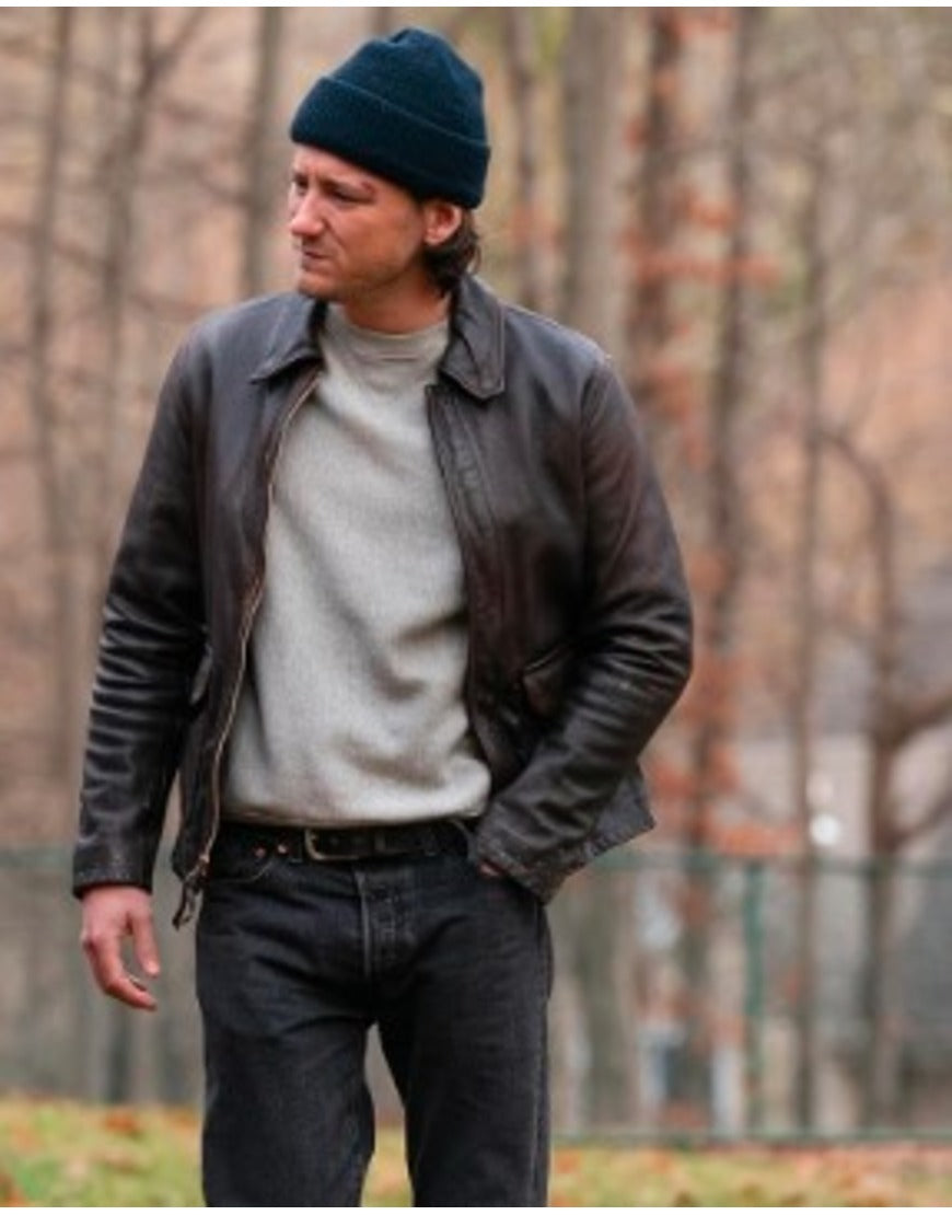 Riff Raff 2025 Lewis Pullman Leather Jacket