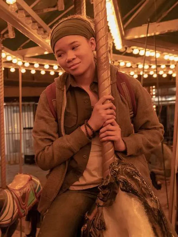 Riley Abel The Last of Us Grey Hoodie