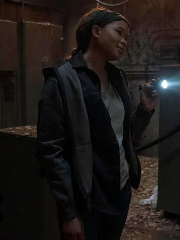 Riley Abel The Last of Us Grey Hoodie