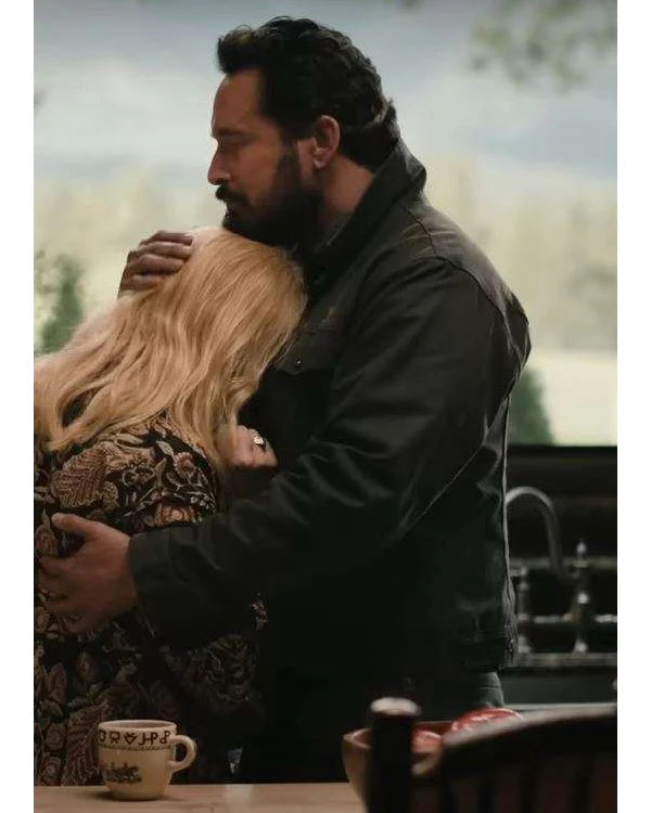 Rip Wheeler Yellowstone Season 5 Black Jacket And Hat
