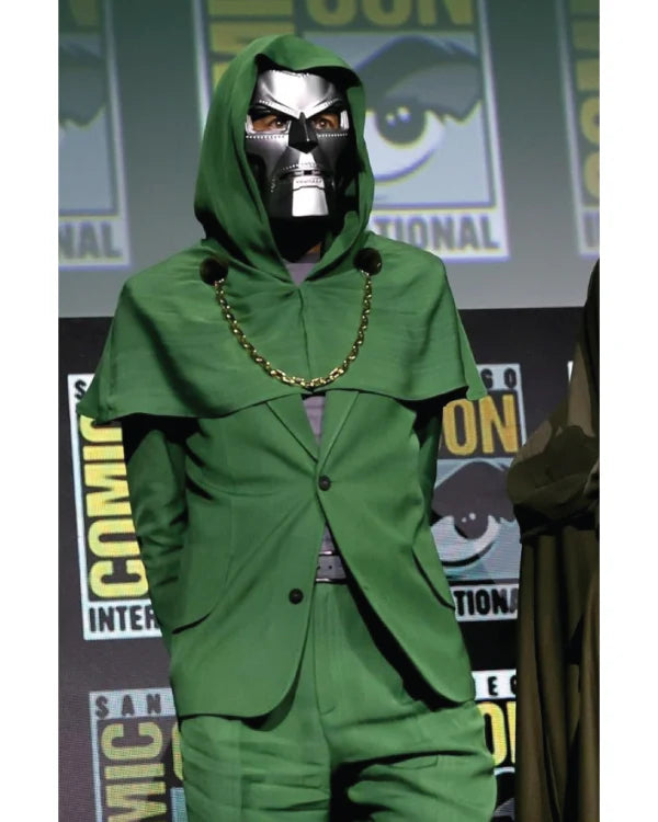 Robert Downey Jr Dr Doom Avengers Green Suit