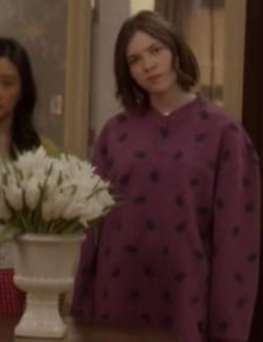 And Just Like That S02 Alexa Swinton Purple Sweatshirt