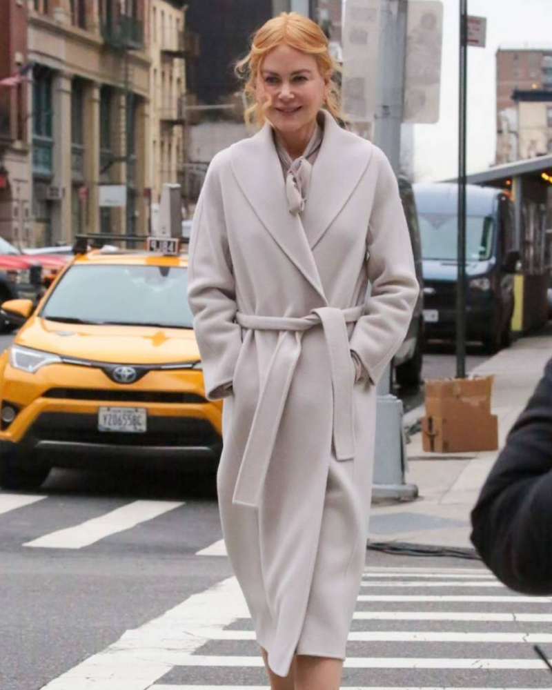 Babygirl 2024 Nicole Kidman White Coat