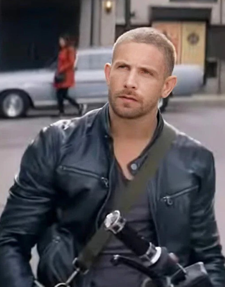 RyderFilmManWithNoPast2025AdamWoodwardBlackLeatherJackets