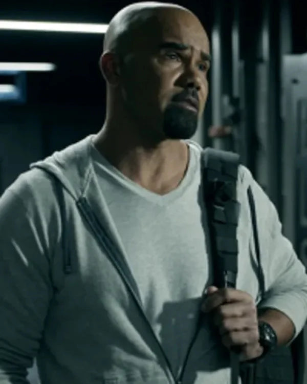 S.W.A.T Season 07 Shemar Moore Vintage Zip Hoodie